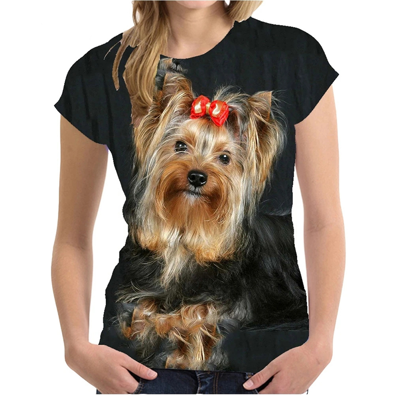 3D Printing Yorkshire - Camiseta con estampado 3D de Yorkshire