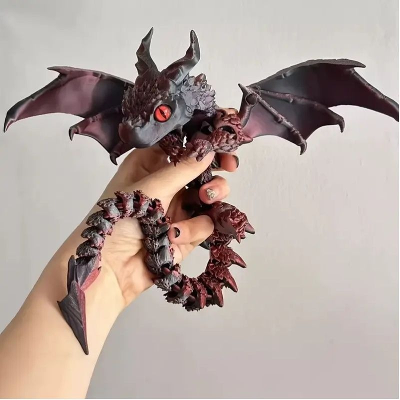 3D Printing Online Service - Alas Impresas en 3D, Dragones, Dragones