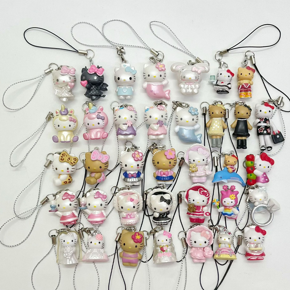 3D Printing Model Free - Llavero con dije de Hello Kitty