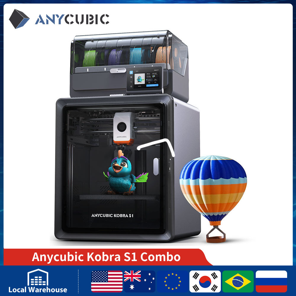 3D Printing Online Service - Anycubic Kobra S1 Combo Impresora 3D