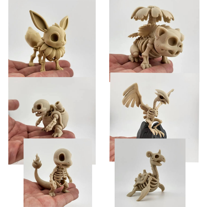 3D Printing Mockup - Modelo de Hueso Fósil de Pokémon,