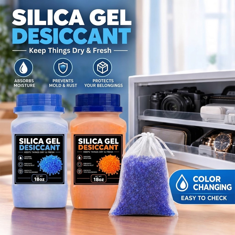 3D Printing Use - Perlas desecantes de gel de sílice