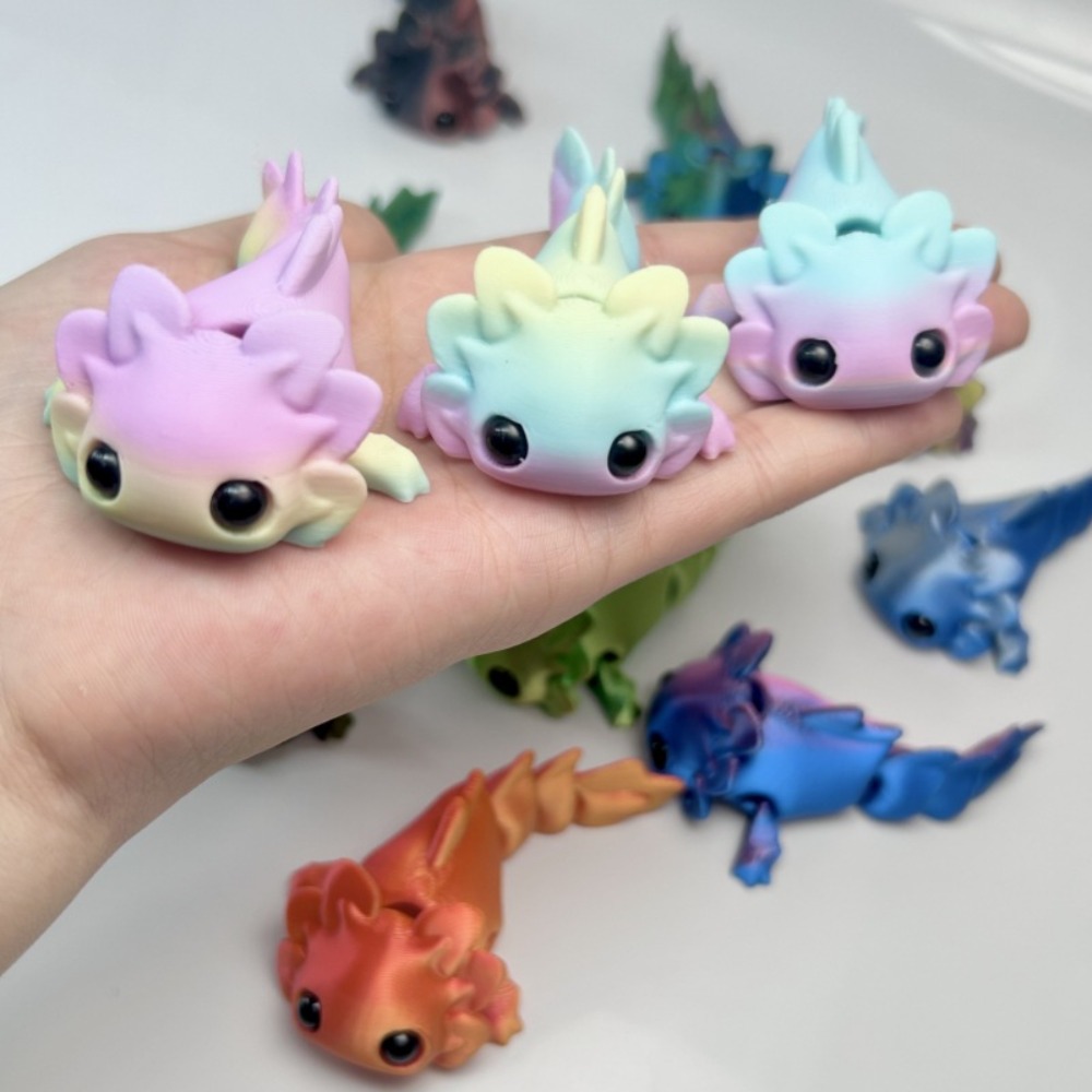 3D Printing Ultem - Figuras de Salamandra Impresas en 3D,