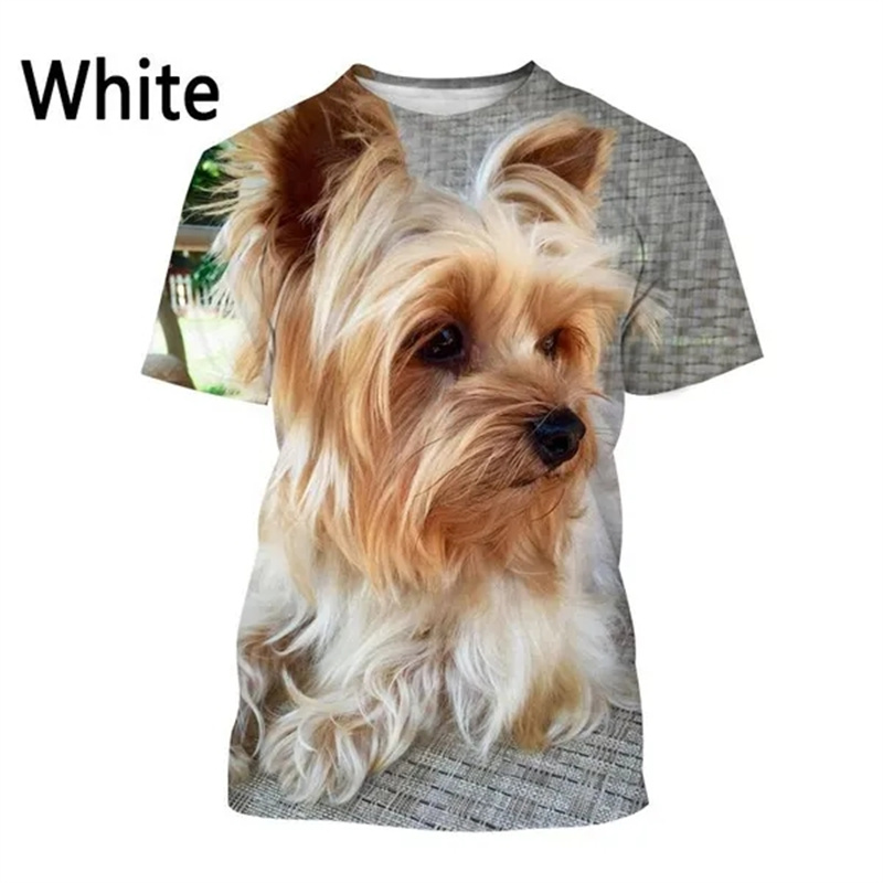 3D Printing Yorkshire - Camiseta con estampado de perro Yorkshire