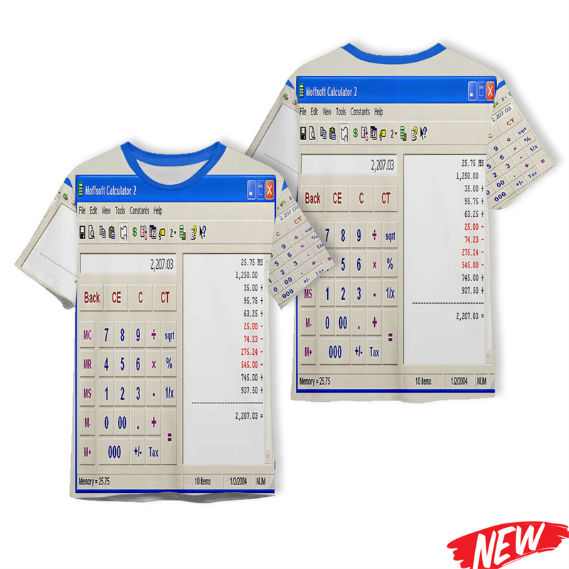 3D Printing Online Service - Camiseta Creativa con Estampado de Excel