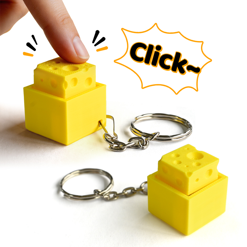 Llavero Antiestrés con Teclado - 3D Printing Model Free reseña y precio