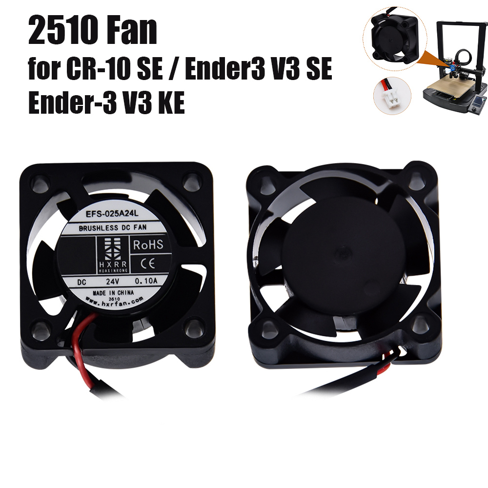 Ventilador con rodamiento de b - Creality Printer Ender 3 V3 reseña y precio