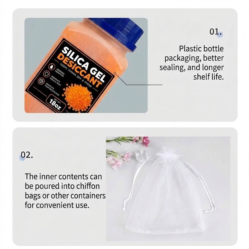 Perlas desecantes de gel de sí - 3D Printing Use reseña y precio