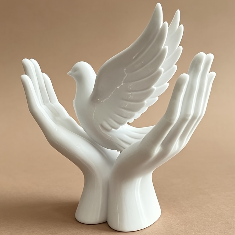 Estatua de Mano de la Paz de 1 - 3D Printing Mockup reseña y precio