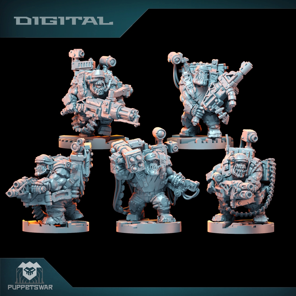 Orc Ultimate Badasses Squad, F - 3D Printing Ultem reseña y precio