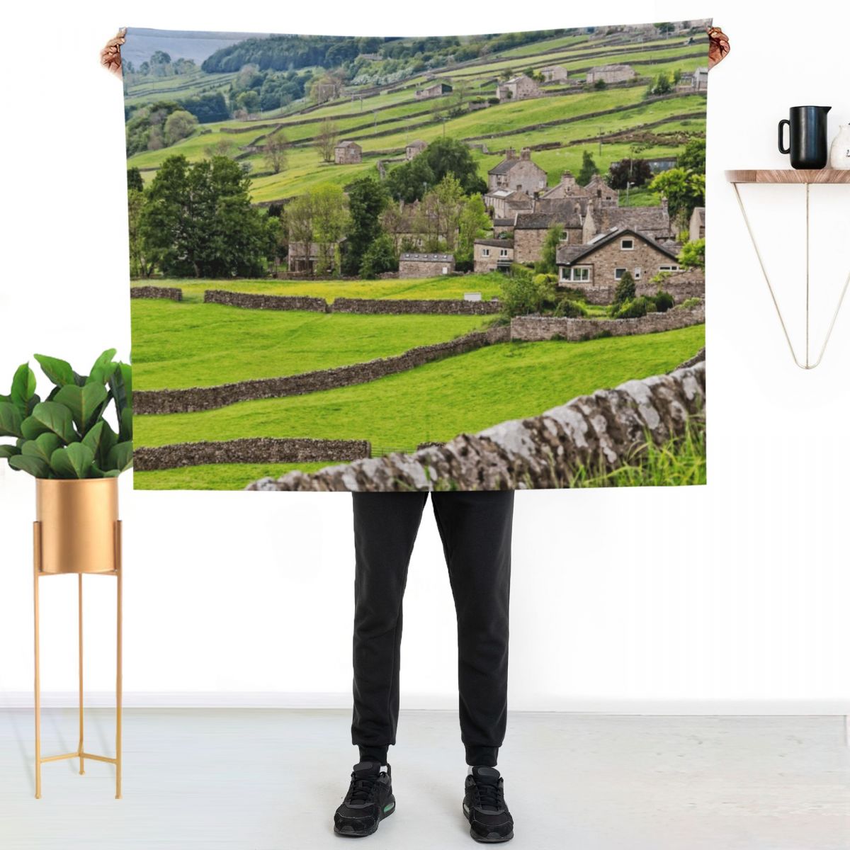 Manta decorativa Gunnerside Yo - 3D Printing Yorkshire reseña y precio