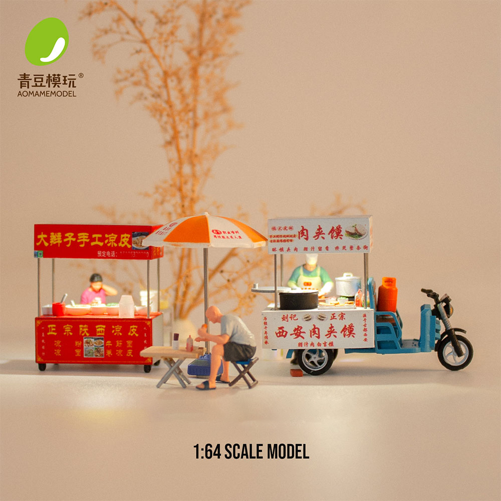 Maqueta de puesto de comida en - 3D Printing Model Free reseña y precio
