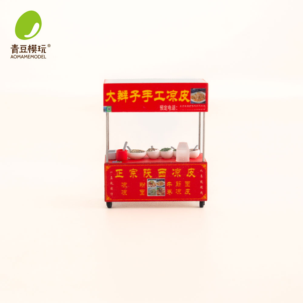 Maqueta de puesto de comida en - 3D Printing Model Free reseña y precio