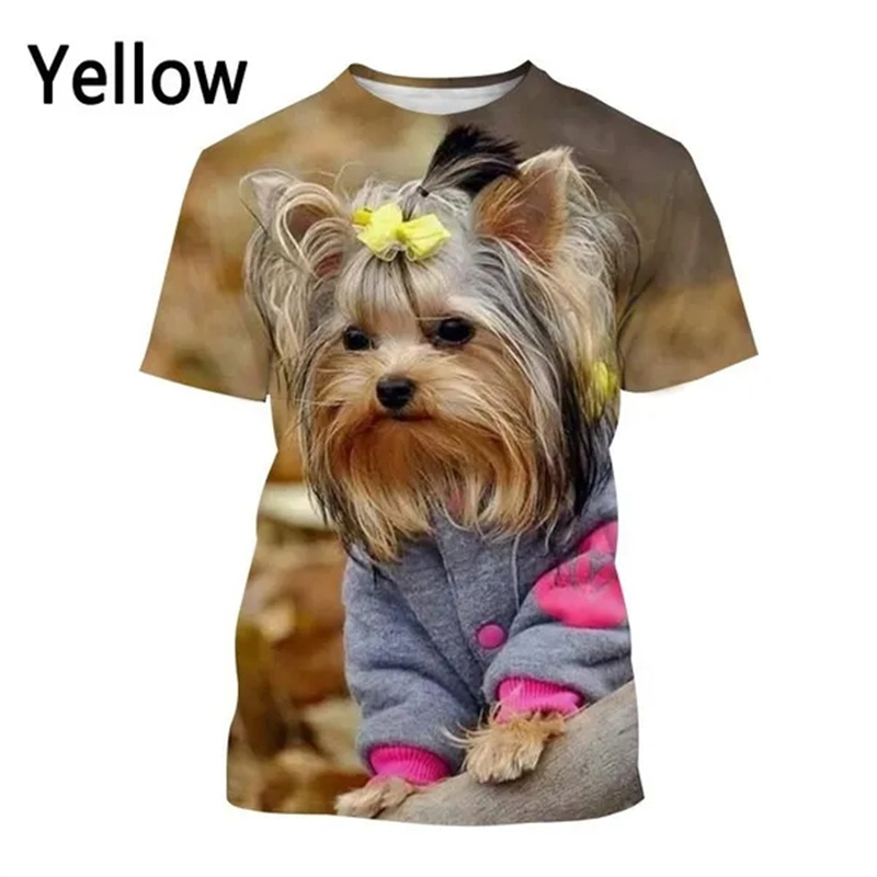 Camiseta con estampado de perr - 3D Printing Yorkshire reseña y precio