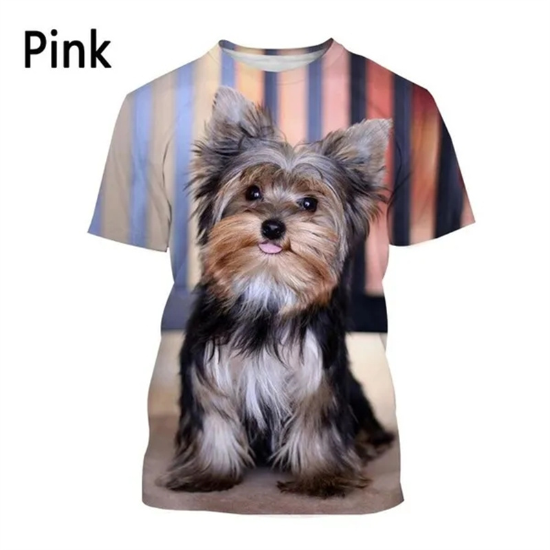 Camiseta con estampado de perr - 3D Printing Yorkshire reseña y precio