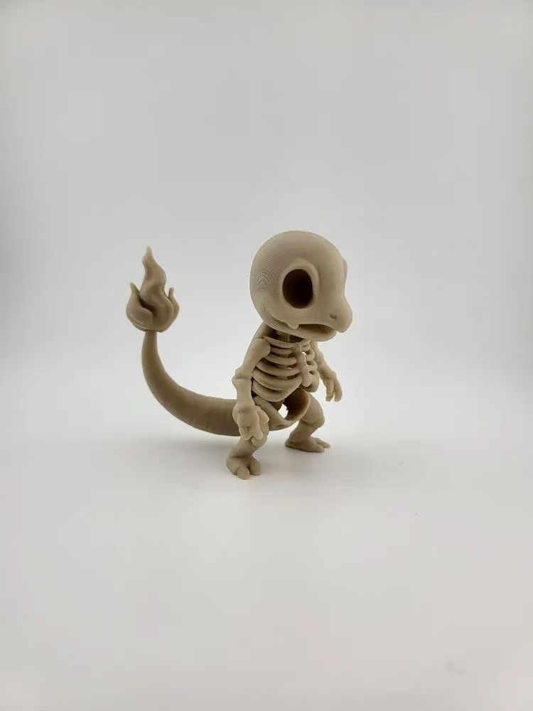 Figura de Fósil Esquelético de - 3D Printing Model Free reseña y precio