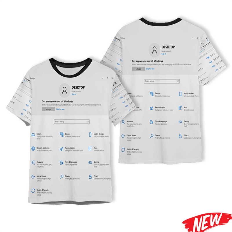 Camiseta Creativa con Estampad - 3D Printing Online Service reseña y precio
